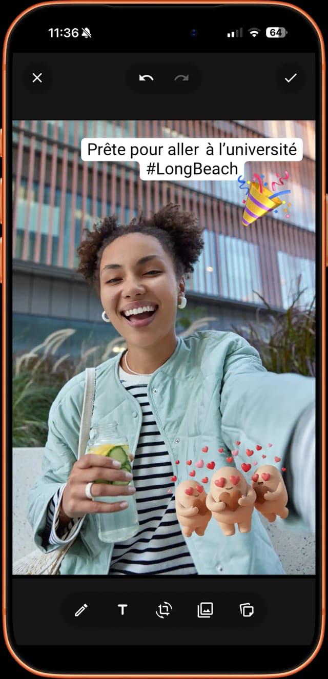 Des réactions chaleureuses, sans pression.